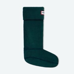 Hunter Kids Fleece Boot Socks/Inserts in Hunter Green